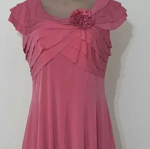 Dress Barn 22 Coral Party Easter plus sz DRESS